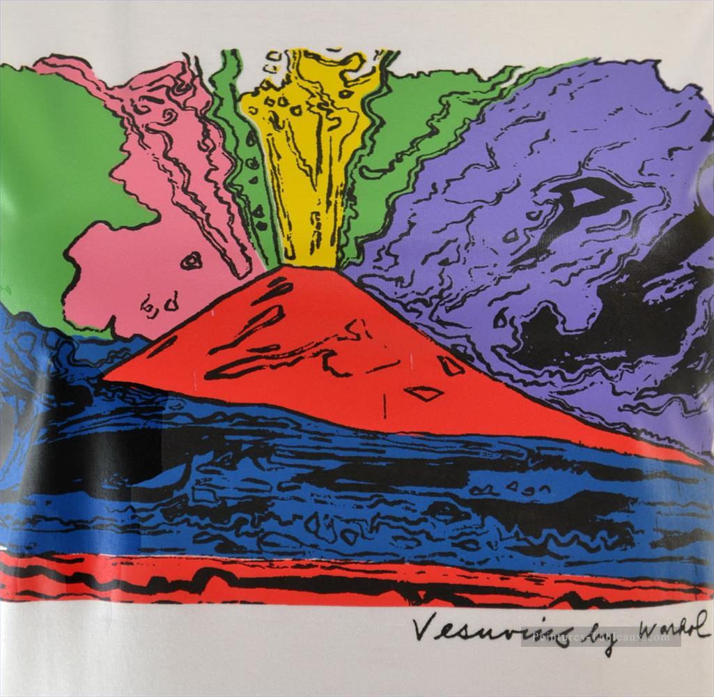 Vesuvius 3 Andy Warhol Oil Paintings